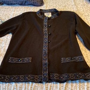 Alfred Dunner Petite Special Occasion Sweater